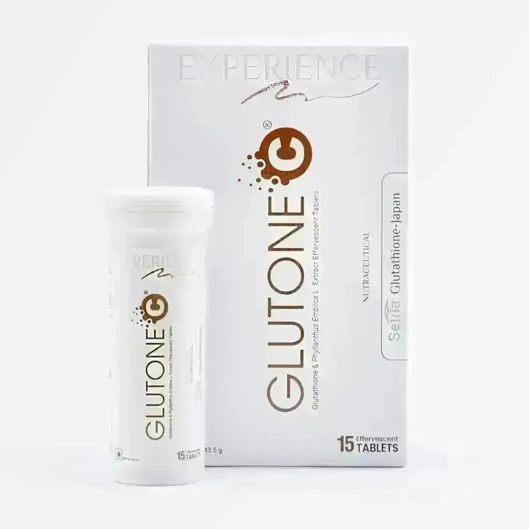 Glutone C - Setria Glutathione & Natural Vitamin C 1000mg Tablets I Skin Glow and Radiance