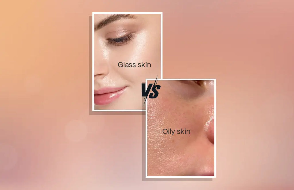 glutathione glass skin gel Glass skin vs Oily skin: What are Differences