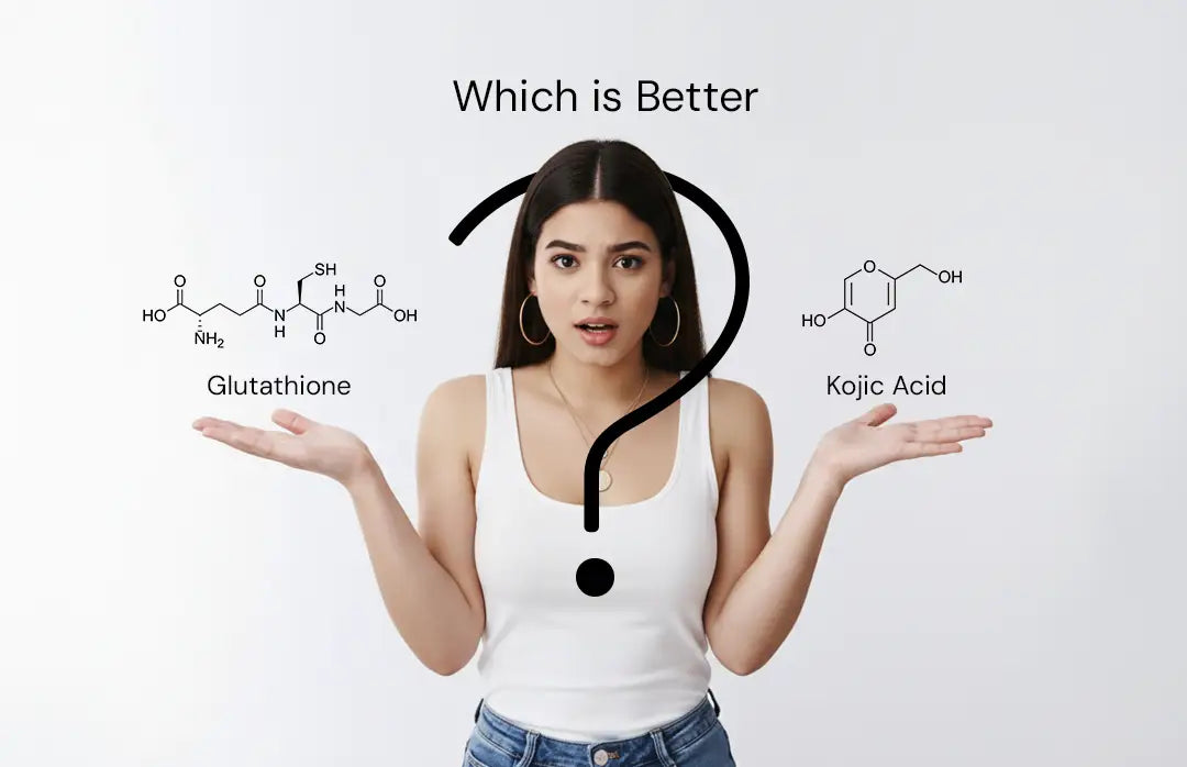 Glutathione vs Kojic Acid - Which is Better for Skin?
