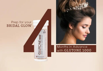 Prep for your Bridal Glow 4 Months in Advance with Glutone 1000 - Glutone