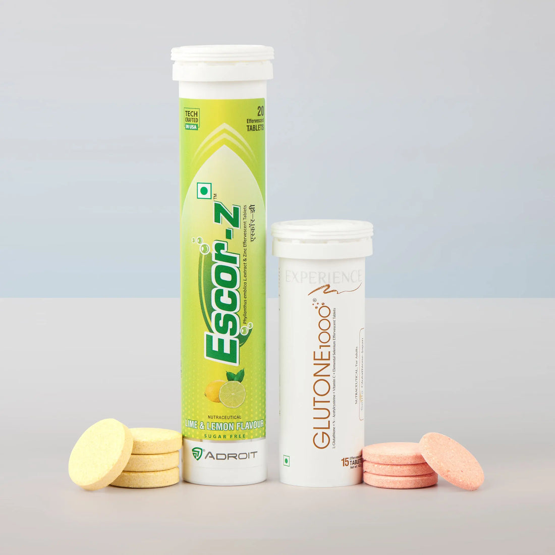 Glutone 1000 + Escor-Z (Lime & Lemon) 
