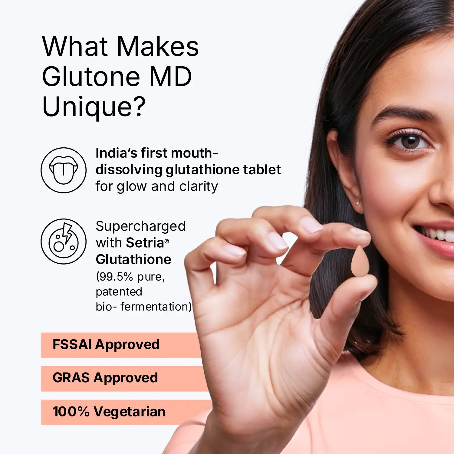 Glutone MD - Mini Effervescent Glutathione Tablet 