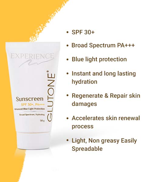 Glutone SPF 30+ Sunscreen, 30+ SPF
