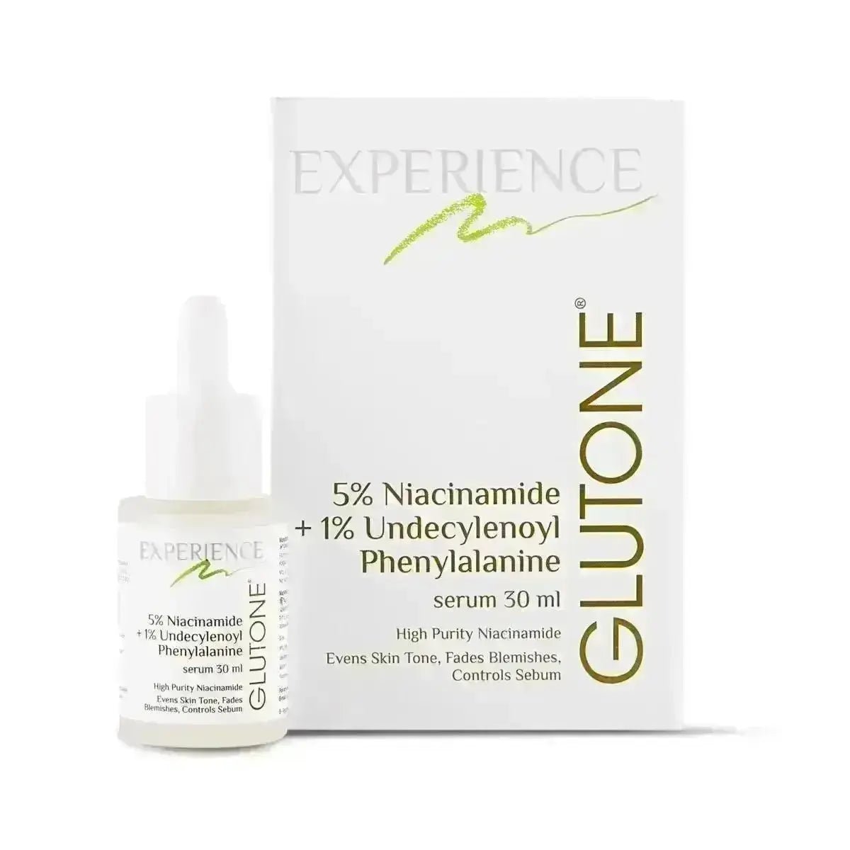 Glutone 5% Niacinamide Serum with 1% Sepiwhite MSH I 30 ml | Even Skin Tone | Fades Dark Spots | Reduces Oil | Brightens Skin