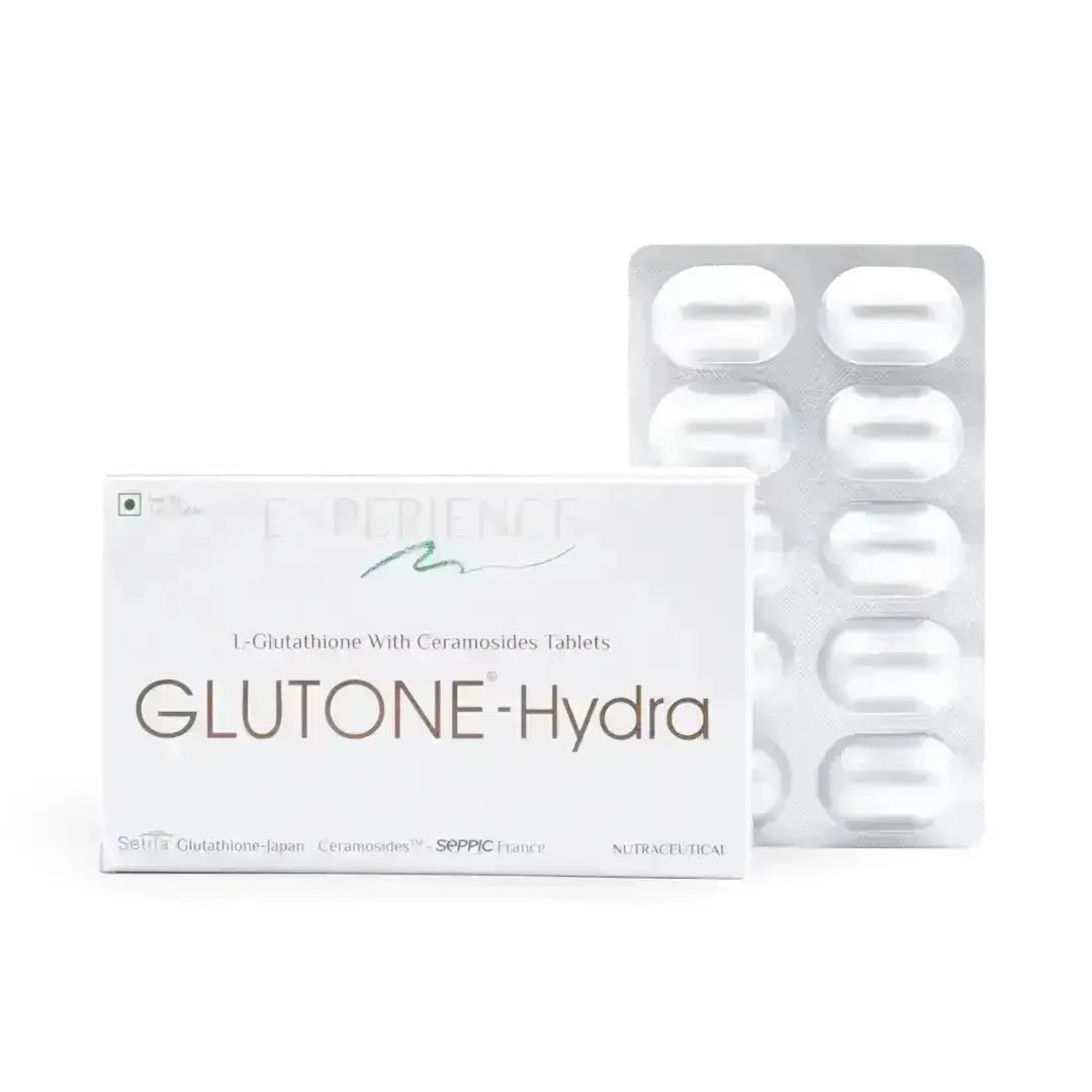 Glutone-Hydra | Setria Glutathione with Ceramosides Tablets For dry skin