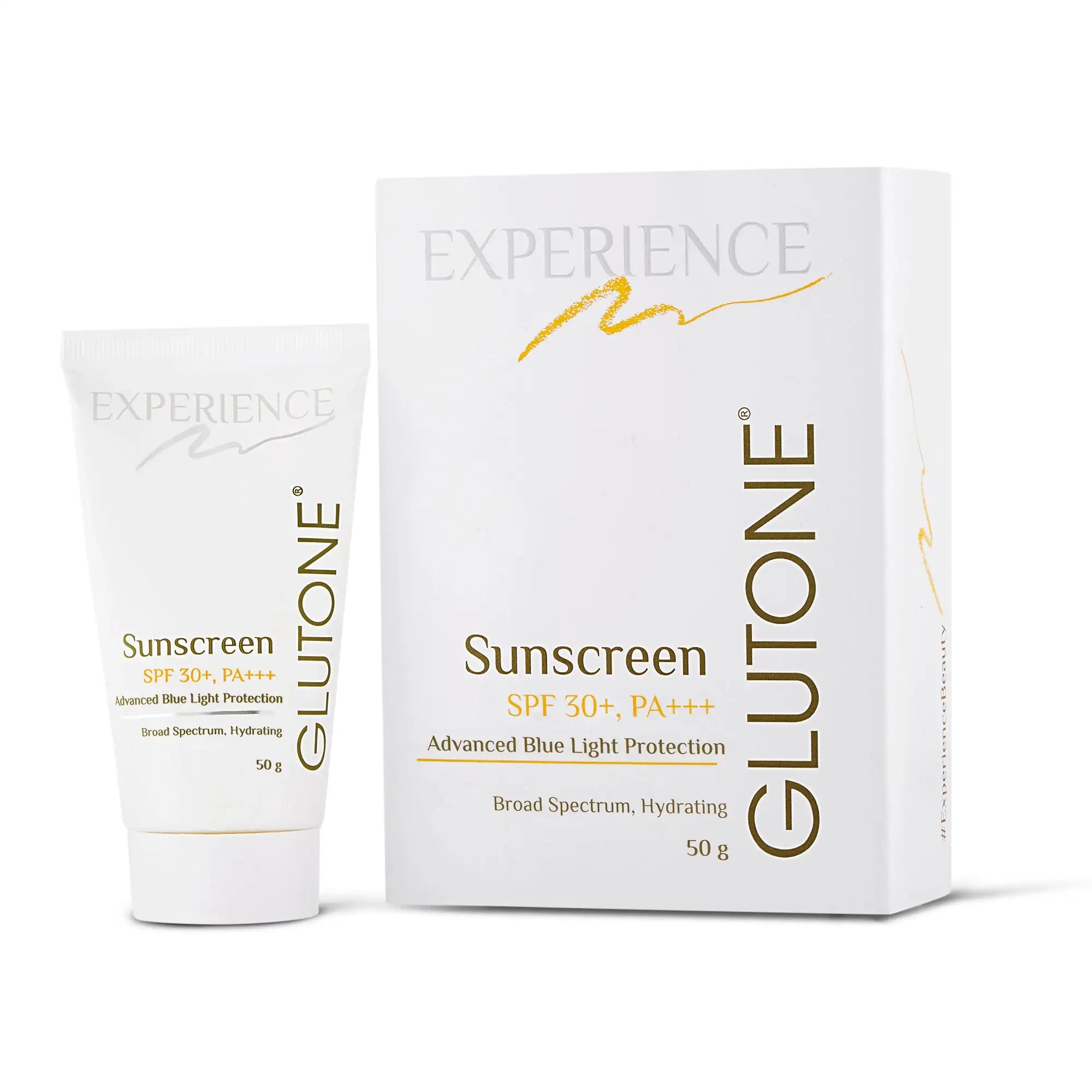 Glutone SPF 30+ PA++ Sunscreen I 50 g | Broad Spectrum | Blue Light Protection I UVA/UVB Protection